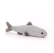 Jelly SENSATIONAL SEAFOOD CUTE SARDINE Soft Plush Toy BNWT Dust Bag