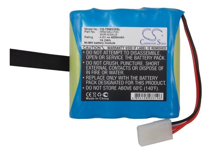 BATTERIE 4000mAh HR4/3AU-F4C XHR-4/3AUX For Trimble GIS TSCe H-075-335-200R-032