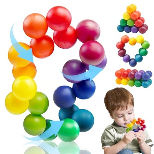 Sensory Autism Balls Toy for Toddler Kids, Easter Basket Stuffers gift 1PC MIN