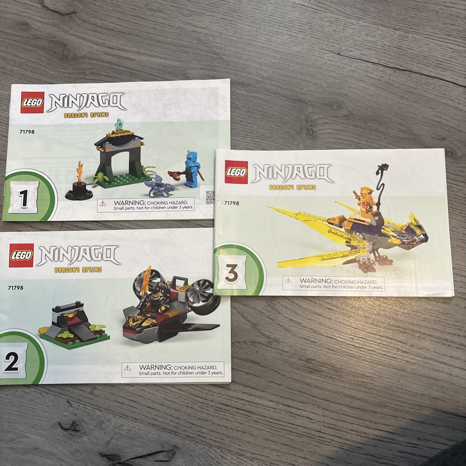 LEGO ninjago Dragons Rising Nya and Arin’s baby dragon battle 71798