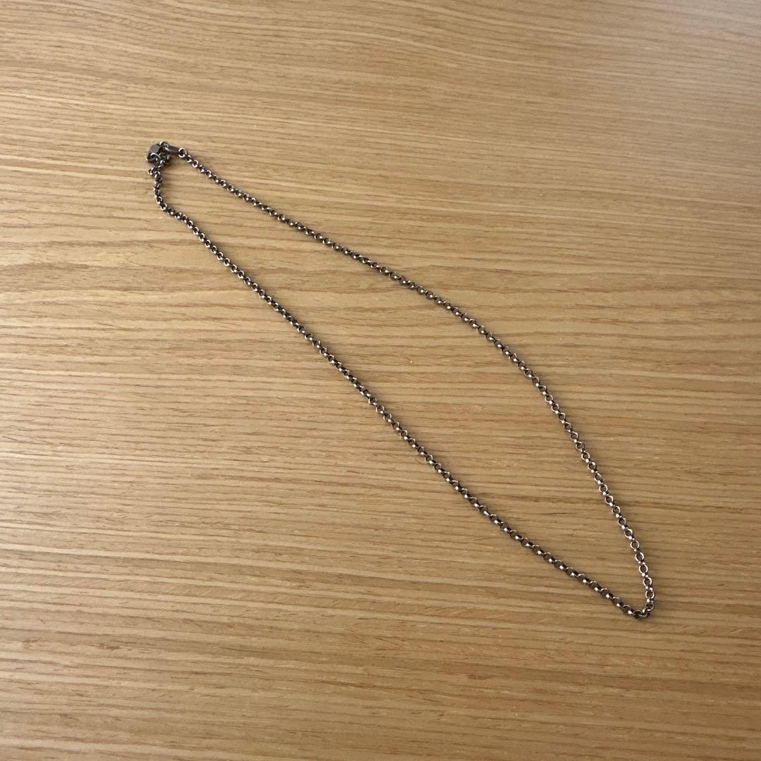 Chrome Hearts Roll Chain 18 Inch Necklace Used Excellent