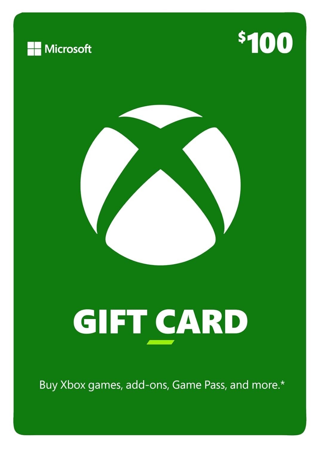 Xbox Live Us Gift Card Usd $100