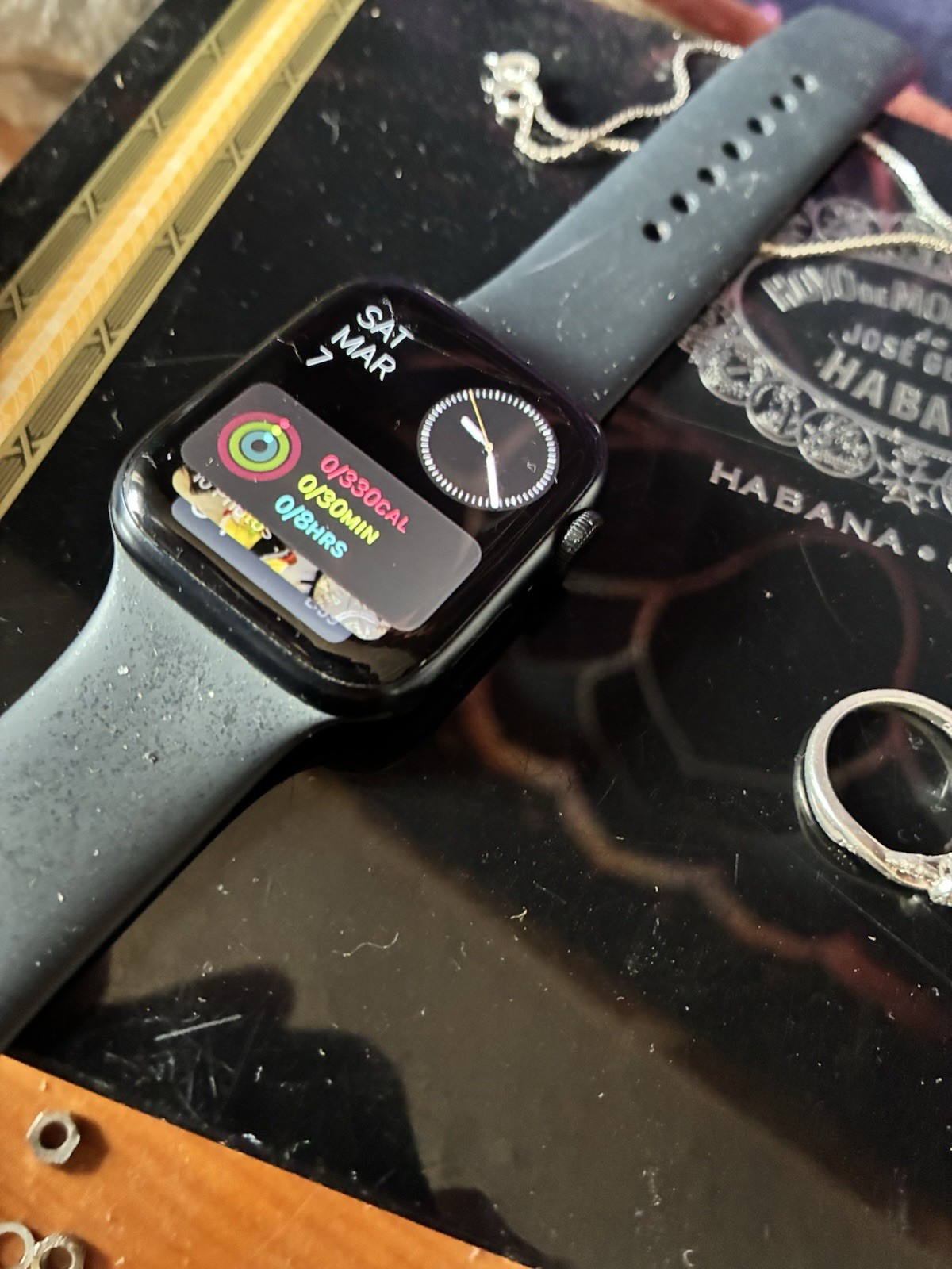 Apple Watch Series 9 Aluminum 45mm A2984 (GPS + Cellular) Midnight (Excellent)