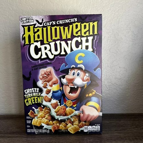 BRAND NEW Cap'n Crunch Halloween Cereal 11.7 oz Captain Crunch Limited Edition