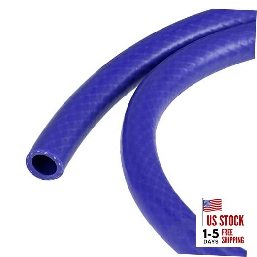  Silicone Vacuum Tubing Heater Hose 1/2" ID 3.3ft 101psi 392F 0.5 Inch Blue
