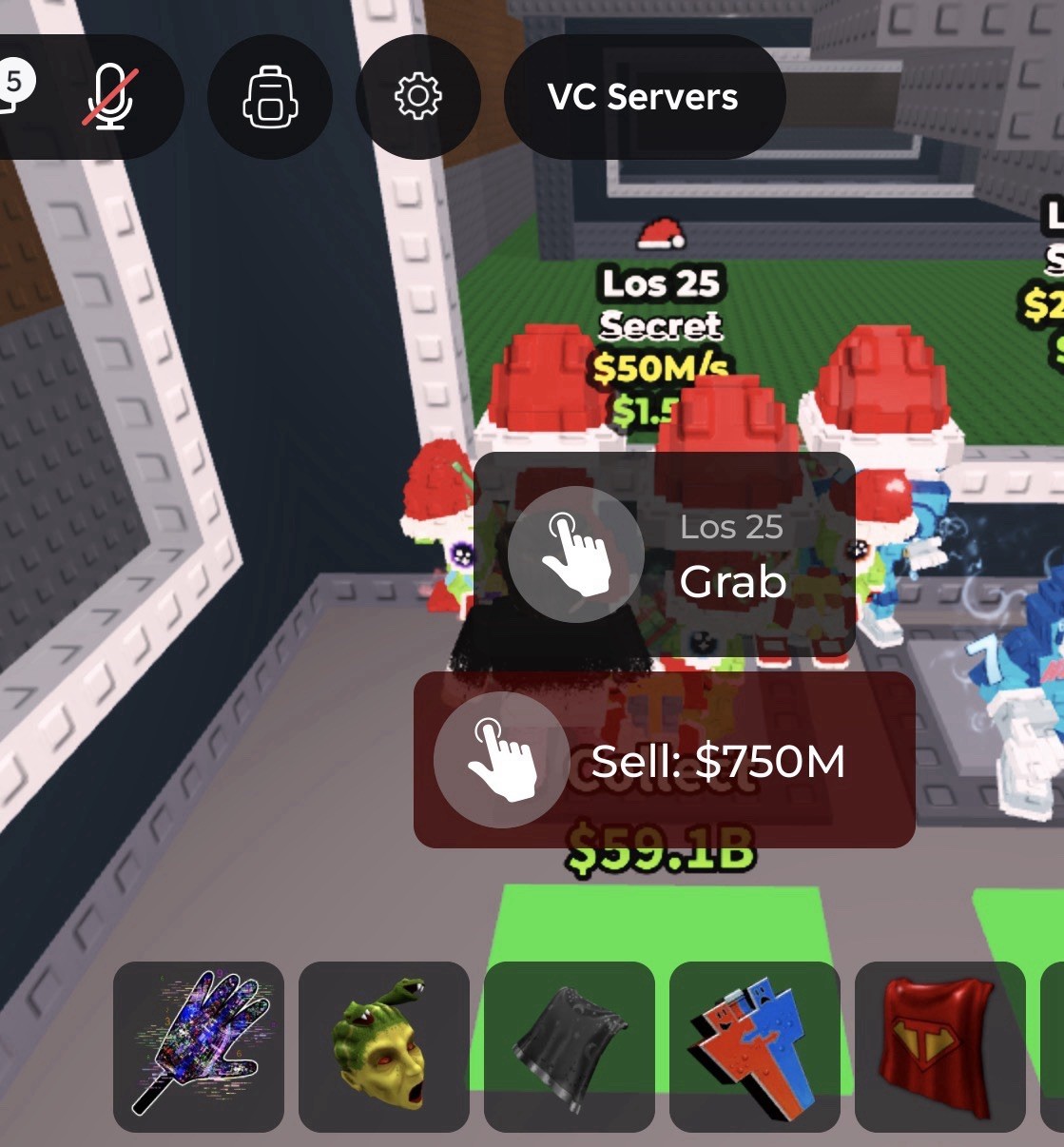 VC Servers Los 25 Secret Game Item Asset Sell $750M