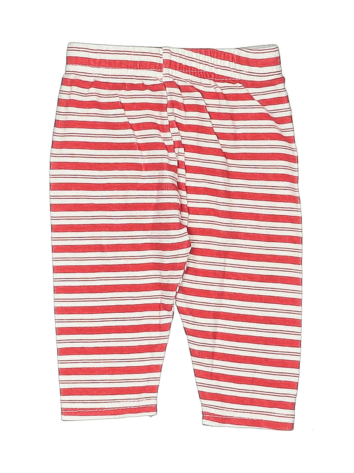 Little Treasure Girls Red Casual Pants 0-3 Months