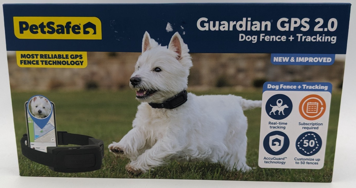 PetSafe Guardian GPS 2.0 Wireless Dog Fence Collar Tracking Monitoring NOB