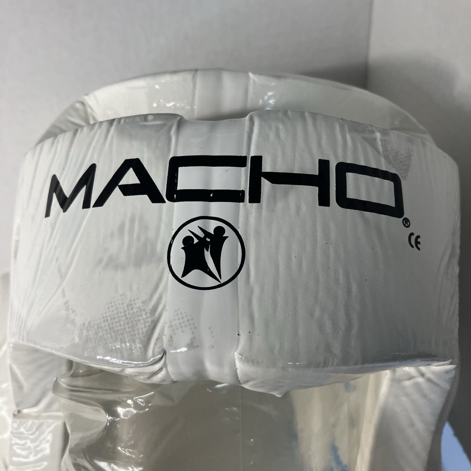 Macho Head Gear White Mixed Martial Arts Boxing Tae Kwon Do Small