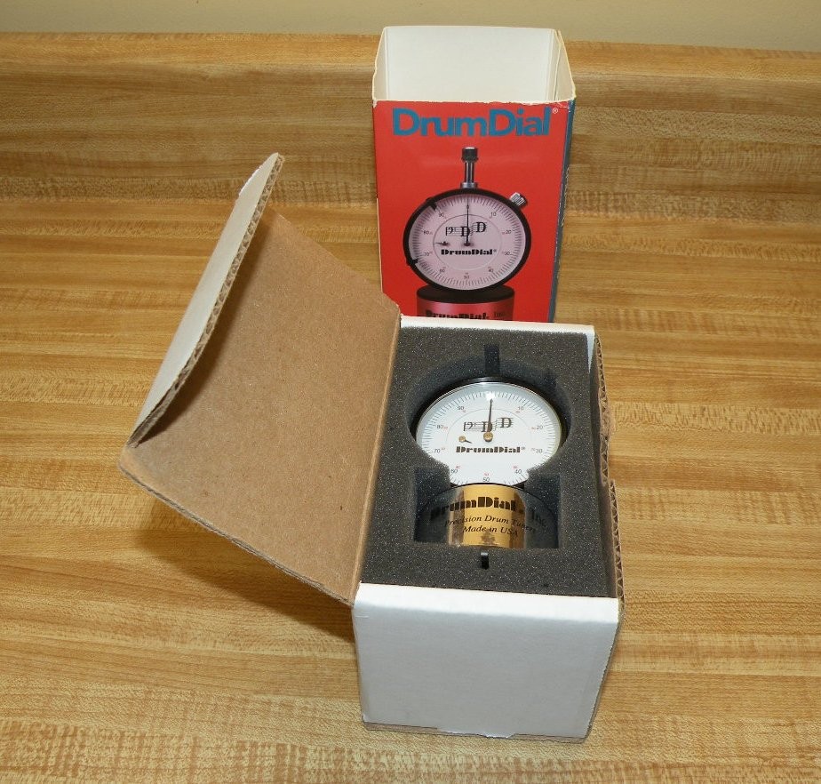 Drum Dial Inc. Professional Precision Drum Tuner New In Box DrumDial w/bracket