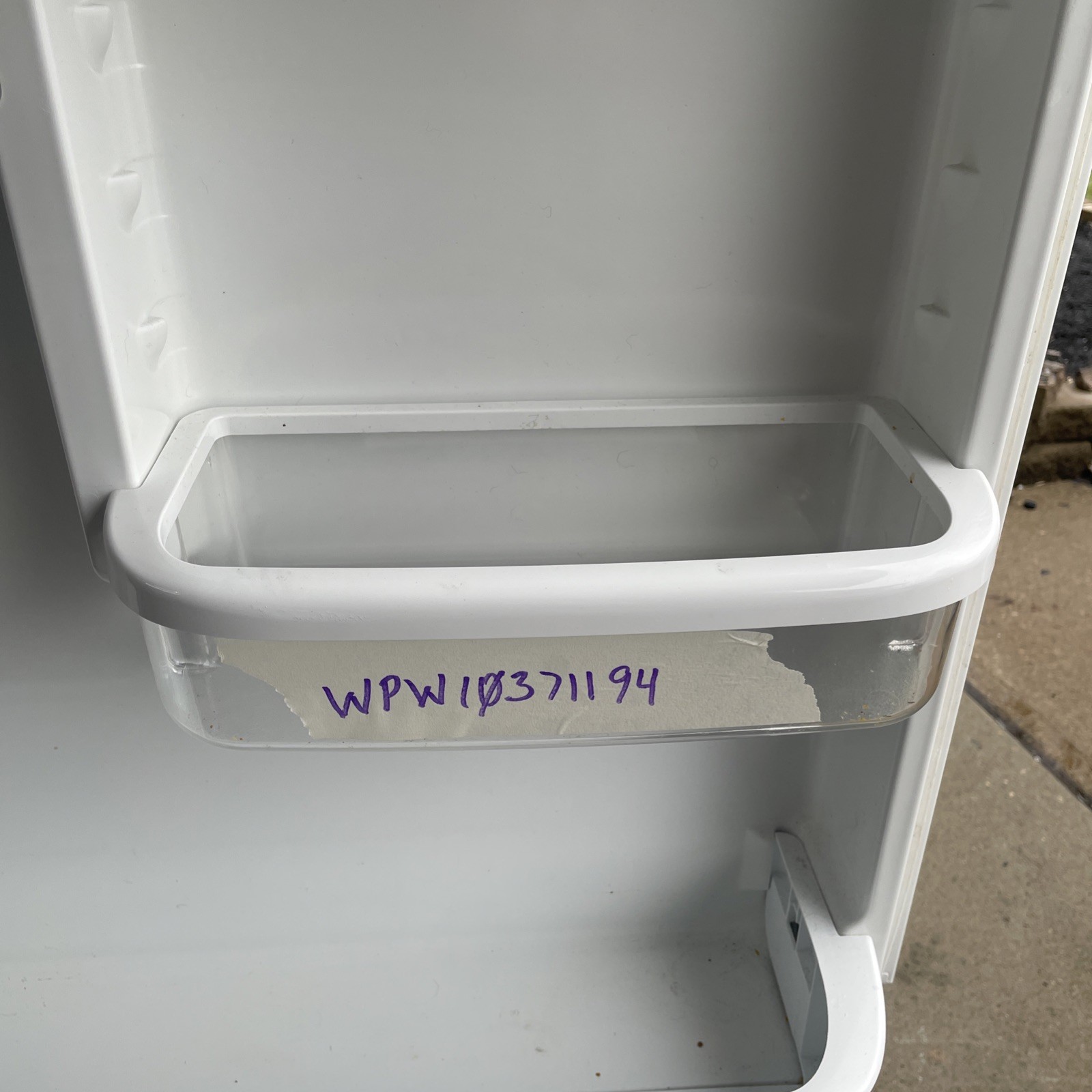 Whirlpool Refrigerator GB2FHDXWQ02 OEM Door Bin WPW10371194 Replacement