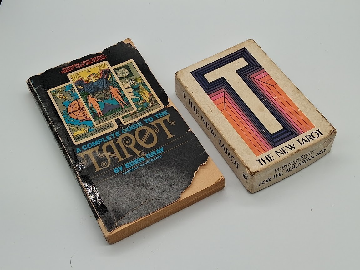 Vintage T The New Tarot 1970 Vintage Tarot Cards with Vintage Tarot Book