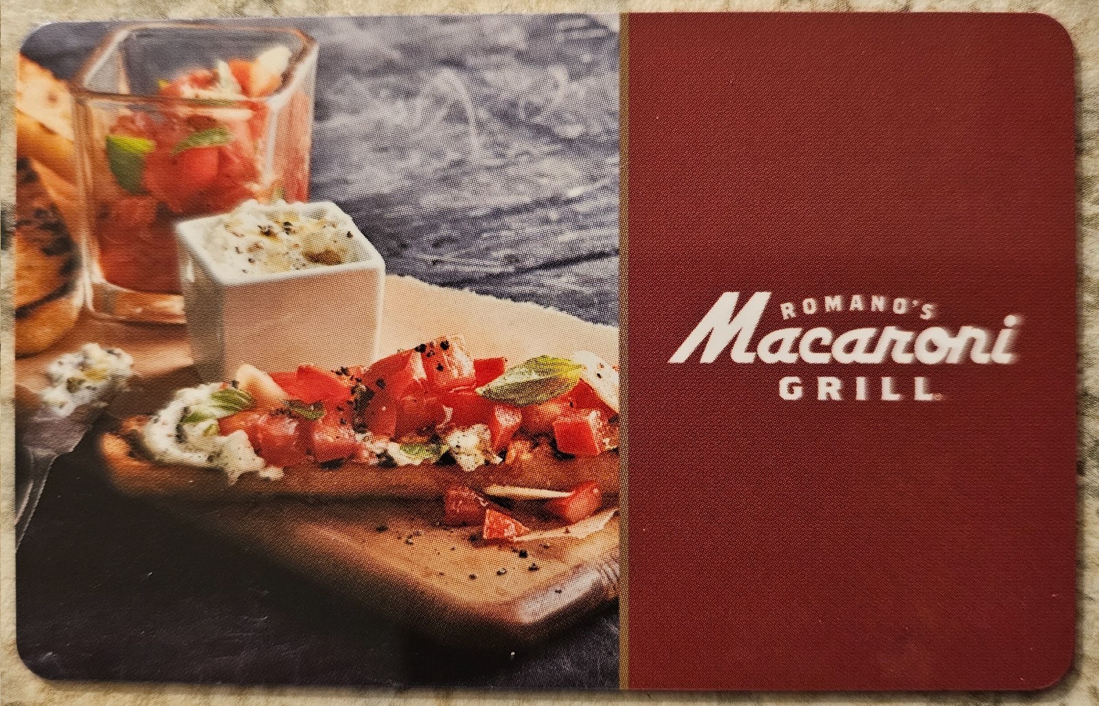Macaroni Grill Gift Card $25