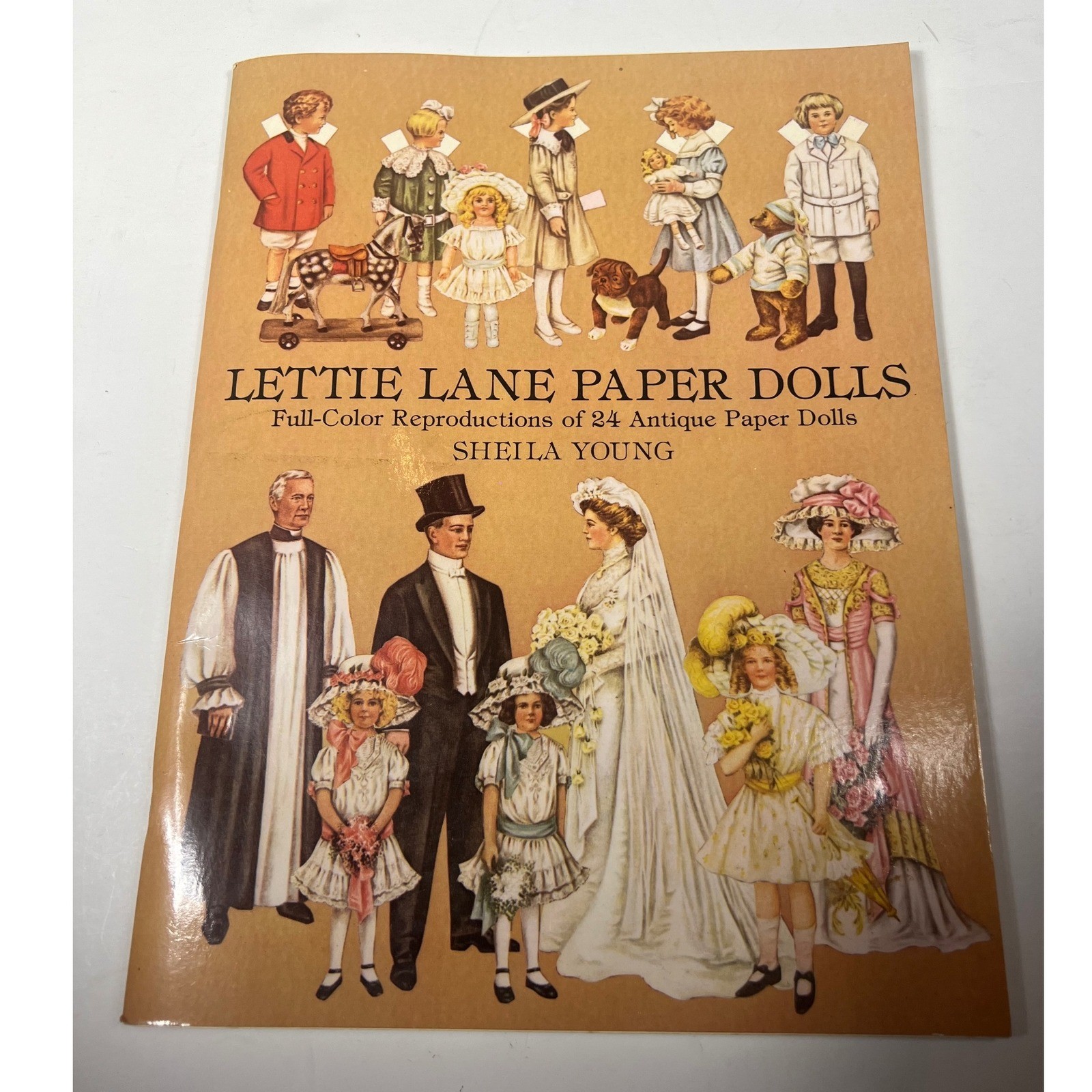 Lettie Lane Paper Dolls Full Color Reproductions of 24 Antique Paper Dolls