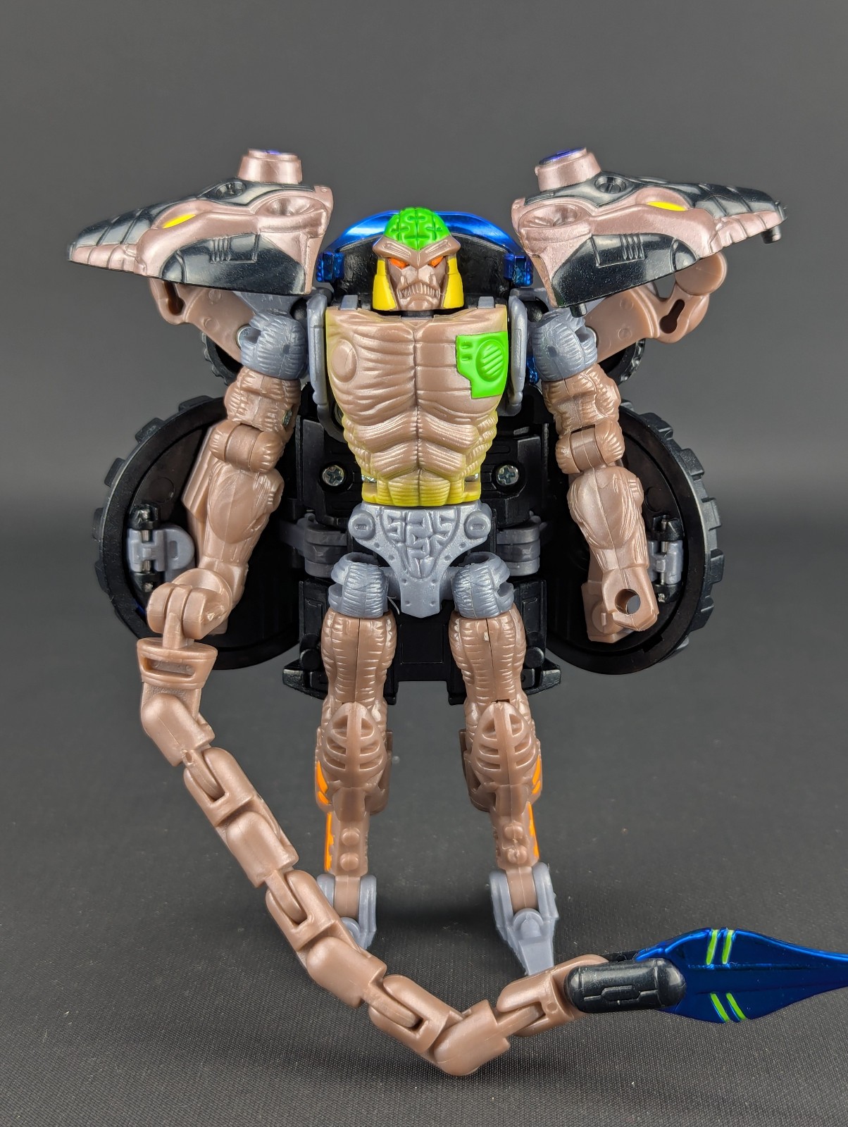 Transformers Beast Wars Blue Rattrap complete Hasbro Transmetal Vintage Wal Mart