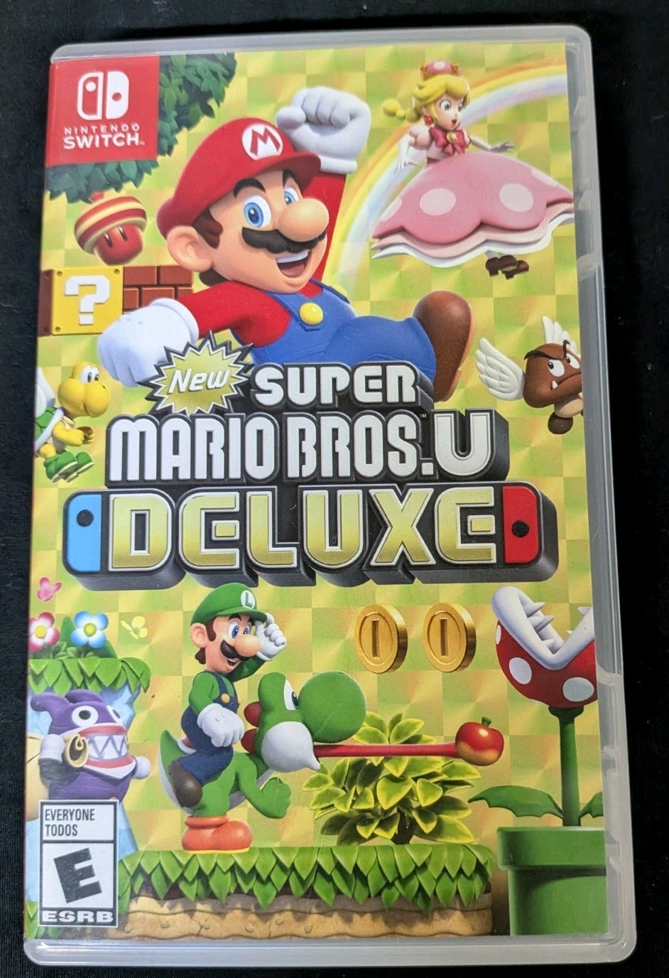 New Super Mario Bros. U Deluxe - Nintendo Switch Case Only (No Game Cartridge)