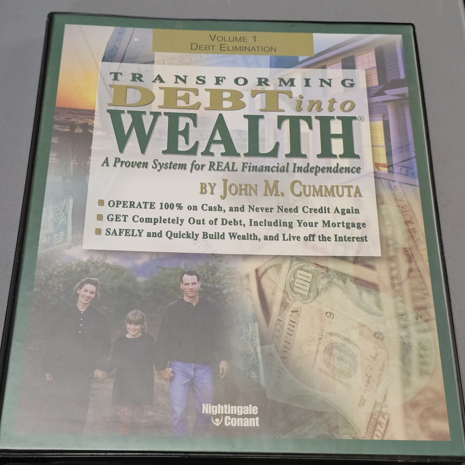  TRANSFORMING DEBT Into WEALTH  6 CDS ONLY NO BOOKS