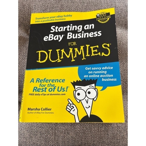 Starting an eBay Business For Dummies Marsha Collier Paperback 0764515470