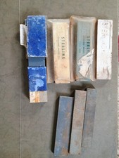 Lot Of Vintage Sharpening Stones Norton, Bear Creek , unmarked, used
