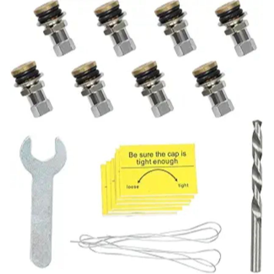 Water Jug Vent Caps Leak-Proof Universal Metal Replacement Exhaust Caps for Wate