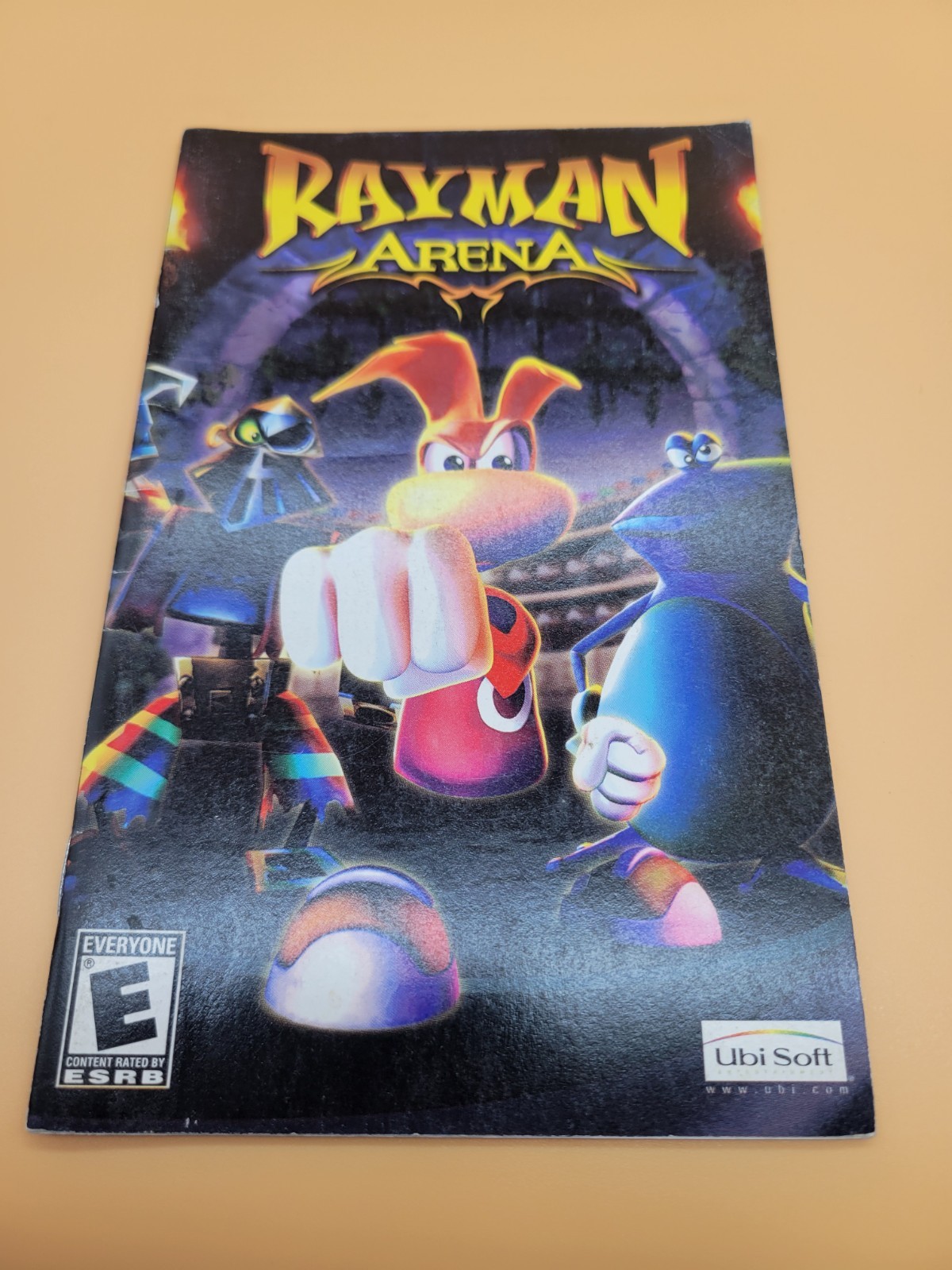 Rayman Arena Manual Only NO GAME Nintendo GameCube 