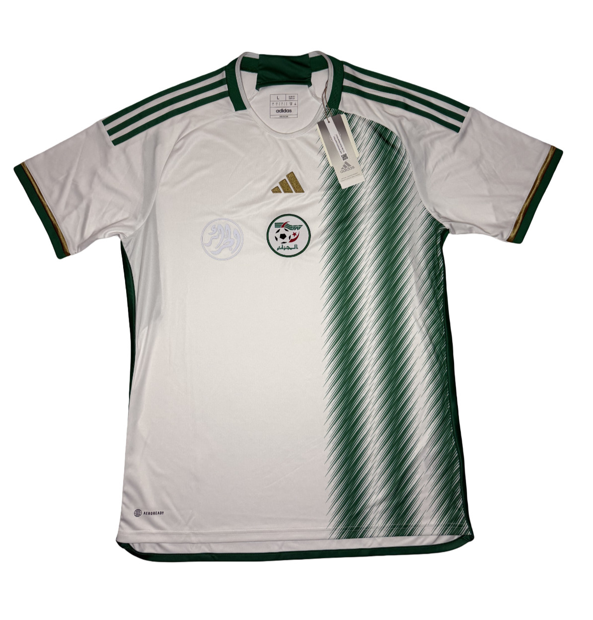 Algeria Jersey Adidas Size L 2022 Home BNWT