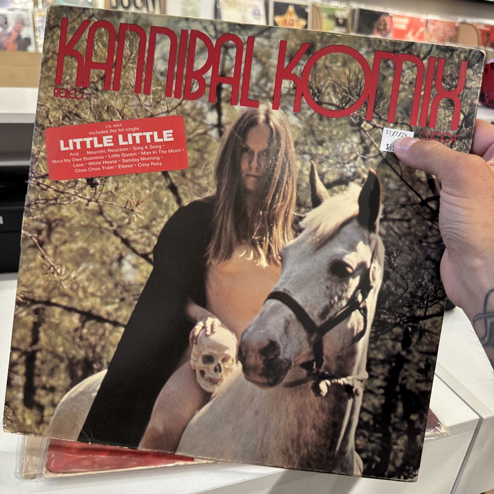 Kannibal Komix Colossus CS 1004 Promo Rock 12" LP 1970 Stereo Original Vinyl Lp