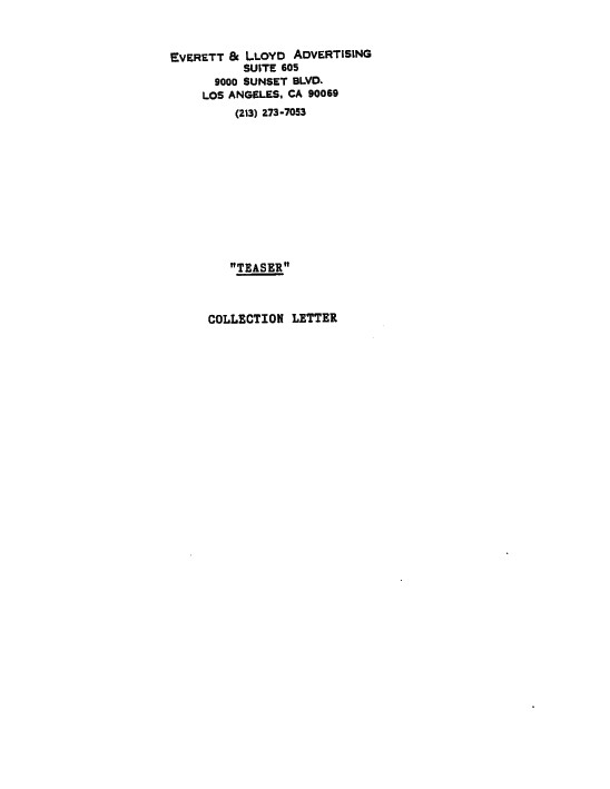 GARY HALBERT Teaser Collection Salesletters Book Successful Proven RARE OOP