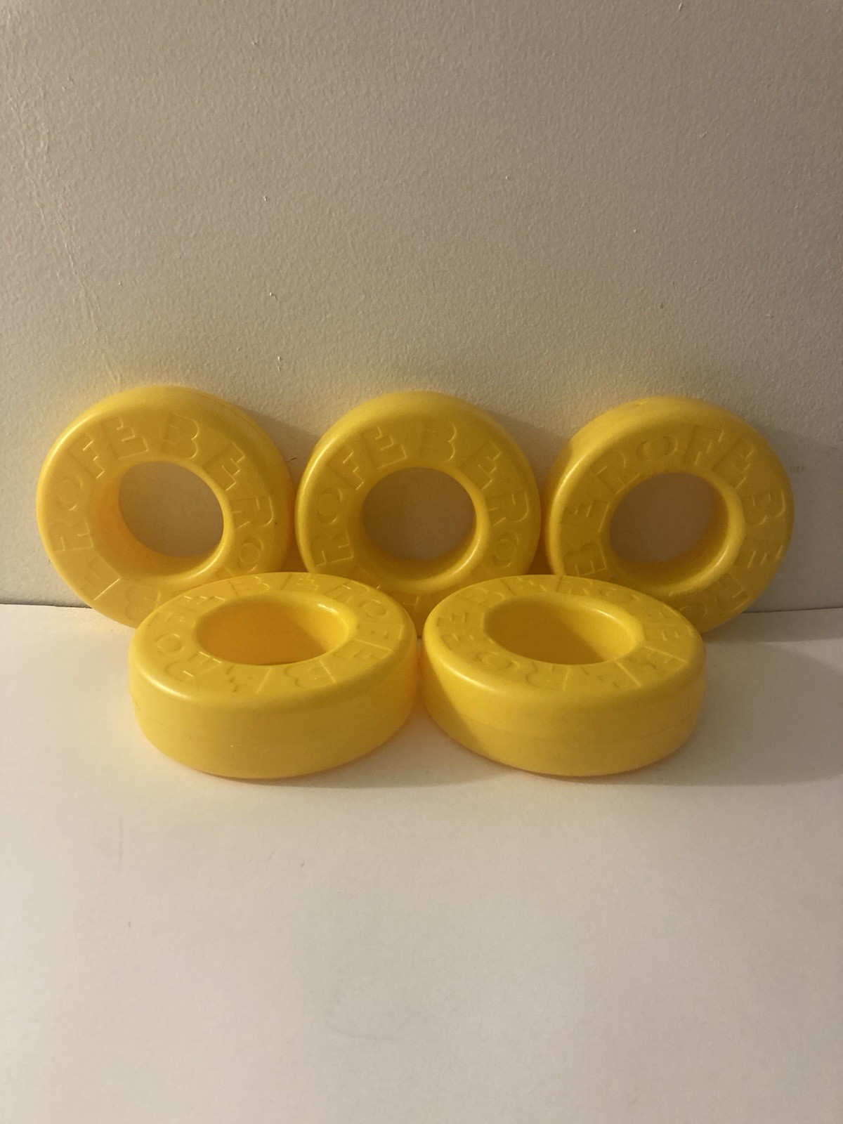 5-yellow Feber  Giant Jumbo Connect Four Game Ring Discs