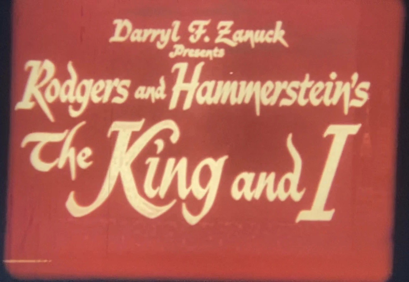 “The King And I” (1956) Super 8mm Film, Sound, Yul Brynner, Deborah Kerr, ISSUES