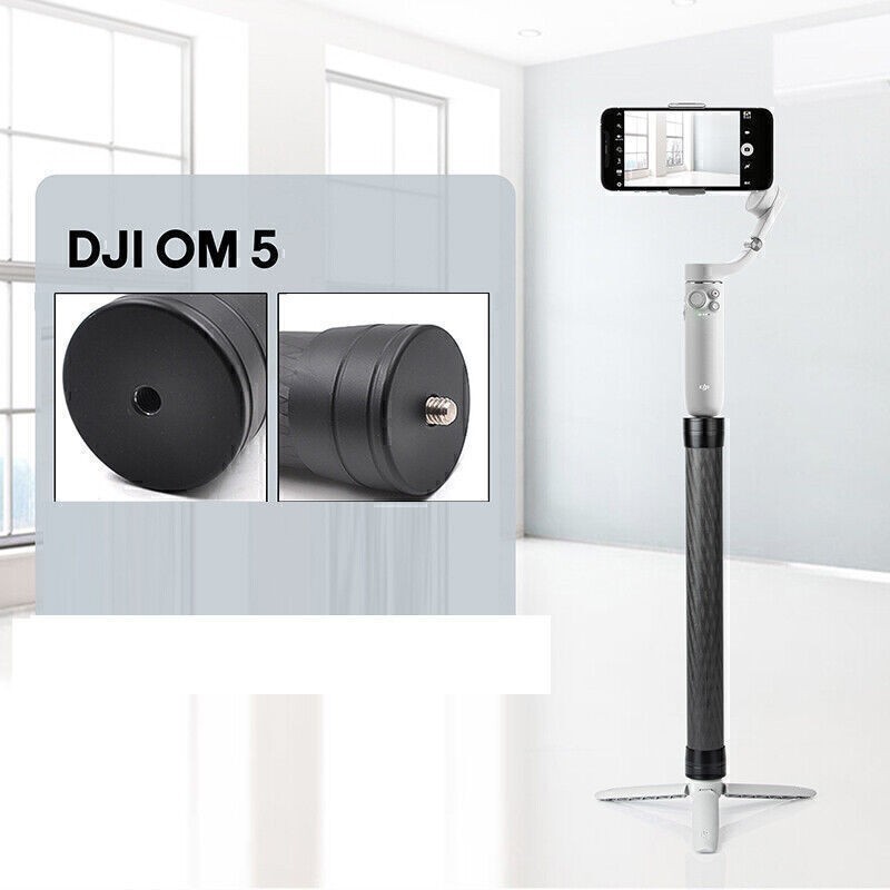 Universal Carbon Fiber Extension Rod For DJI MO 5 /4 SE OSMO Mobile 3 Ronin S SC