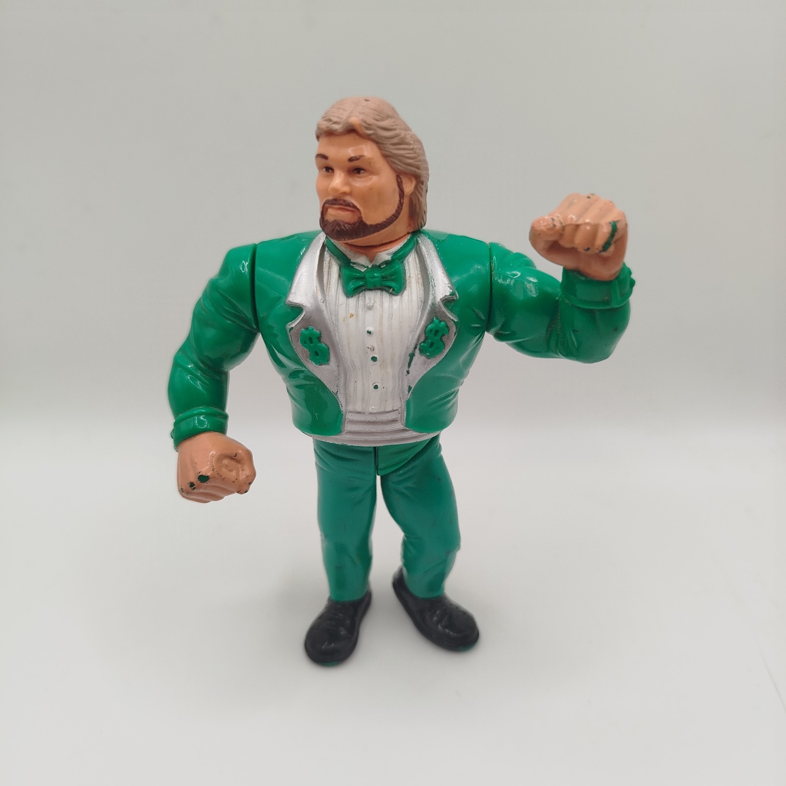 WWF Wrestling Ted Dibiase HASBRO Titan Sports '90 Million Dollar Action Figure