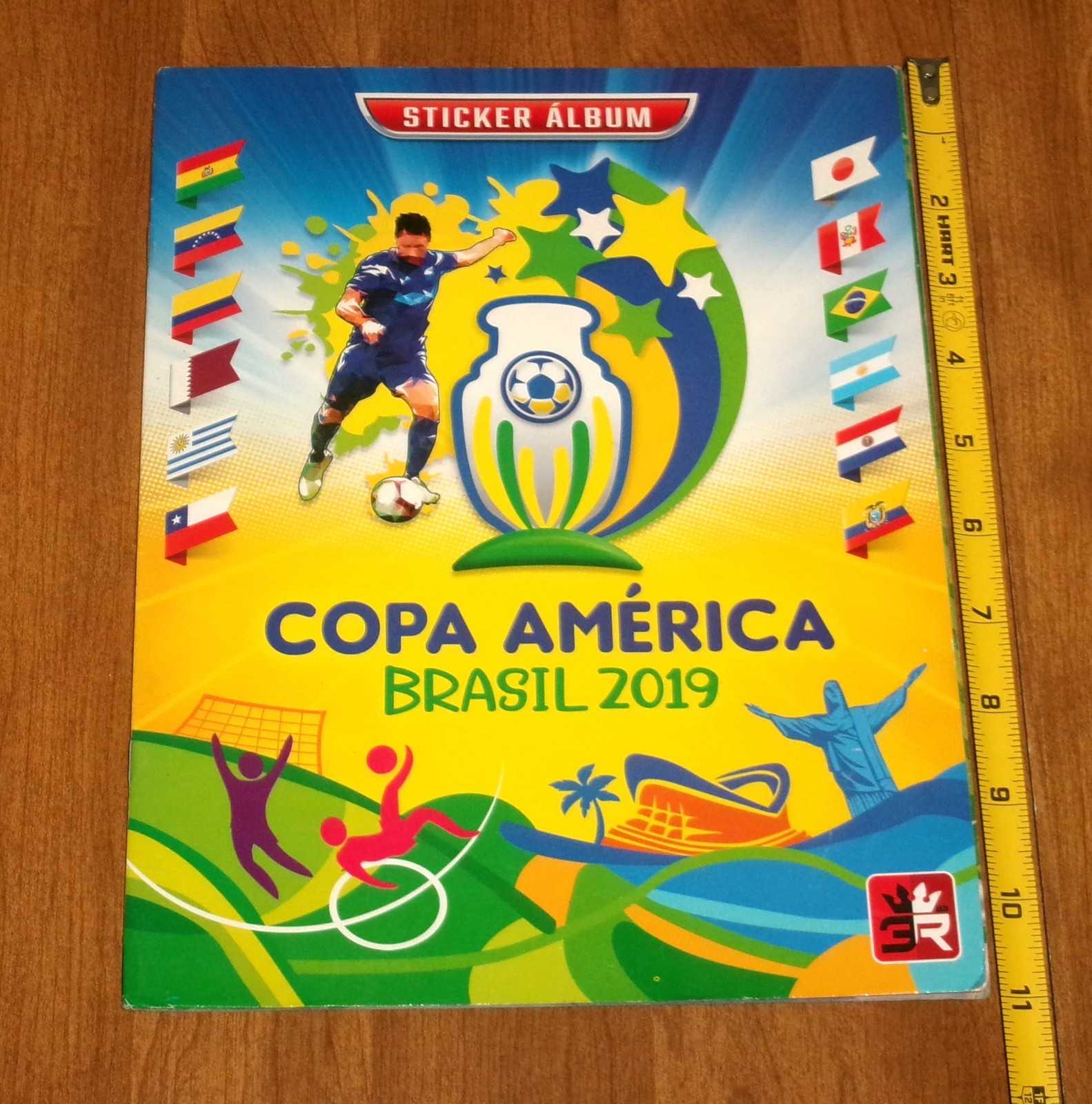 100% COMPLETE 2019 COPA AMERICA STICKER ALBUM RARE vtg Messi world cup No Panini