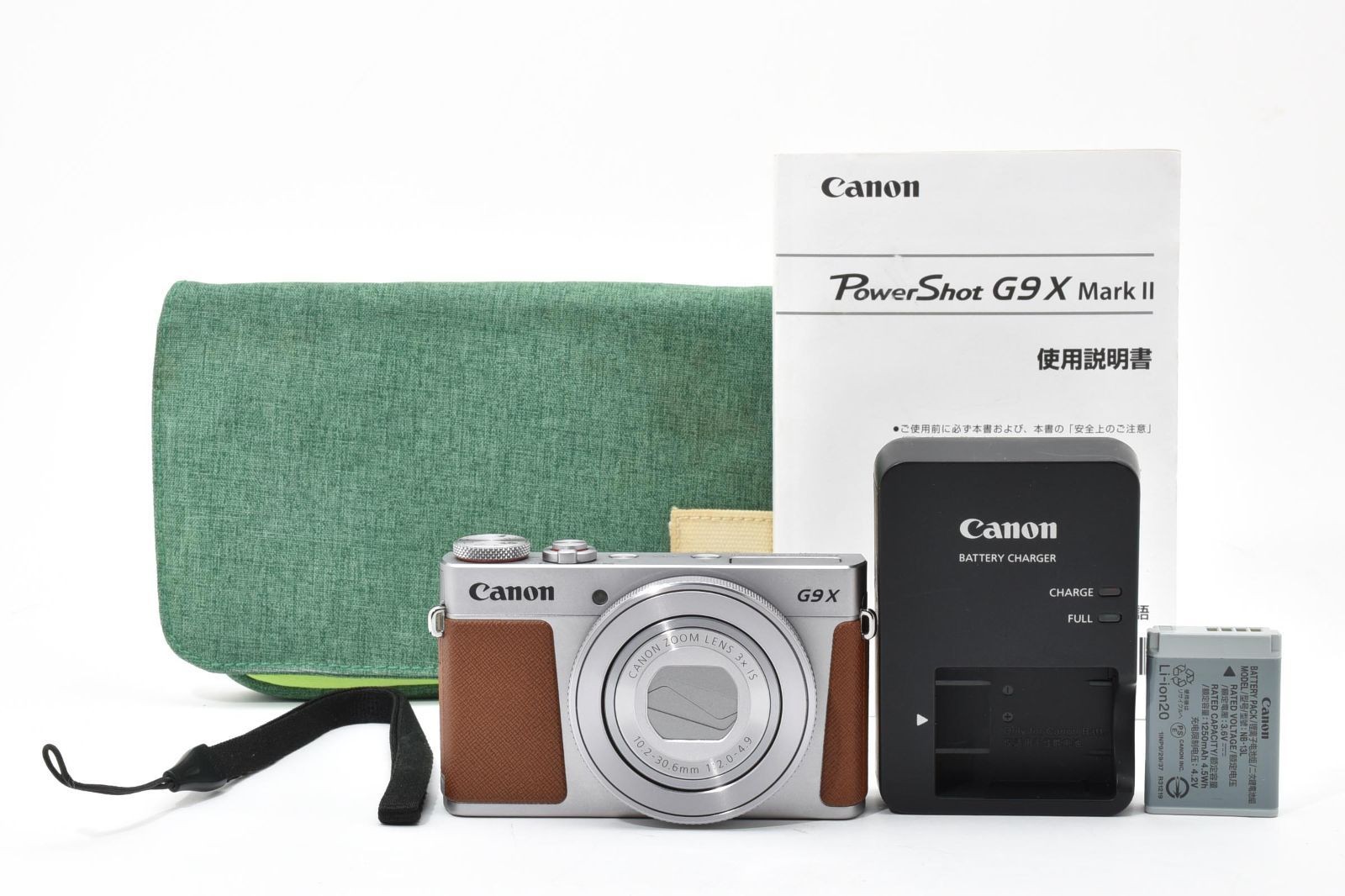 Canon PowerShot G9 X Mark II Compact Digital Camera Tested Working Japan