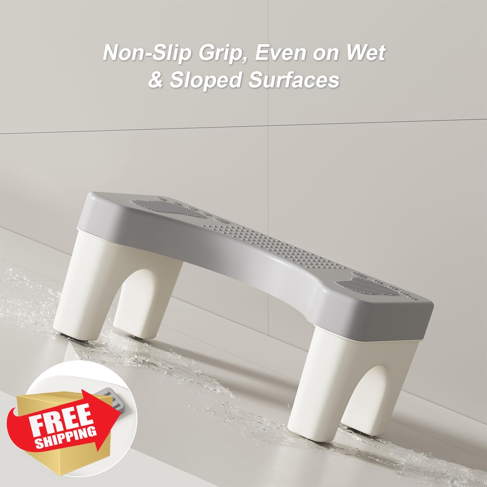 Squatty Potty Adult Toilet Stool 6.7", Portable Foot Stool for Bathroom Poopi...