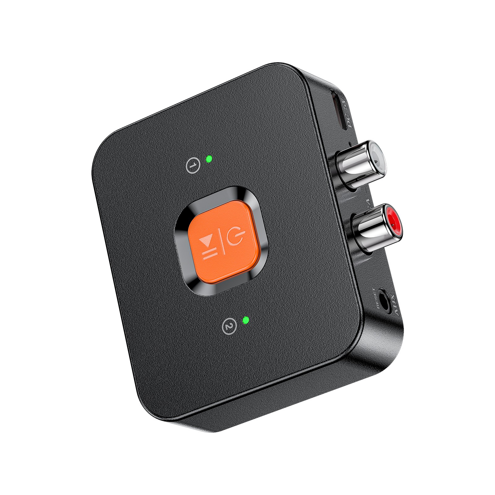 Bluetooth 6.0 Receiver Dual Link Wireless Adapter 3.5mm Aux RCA with All Cables