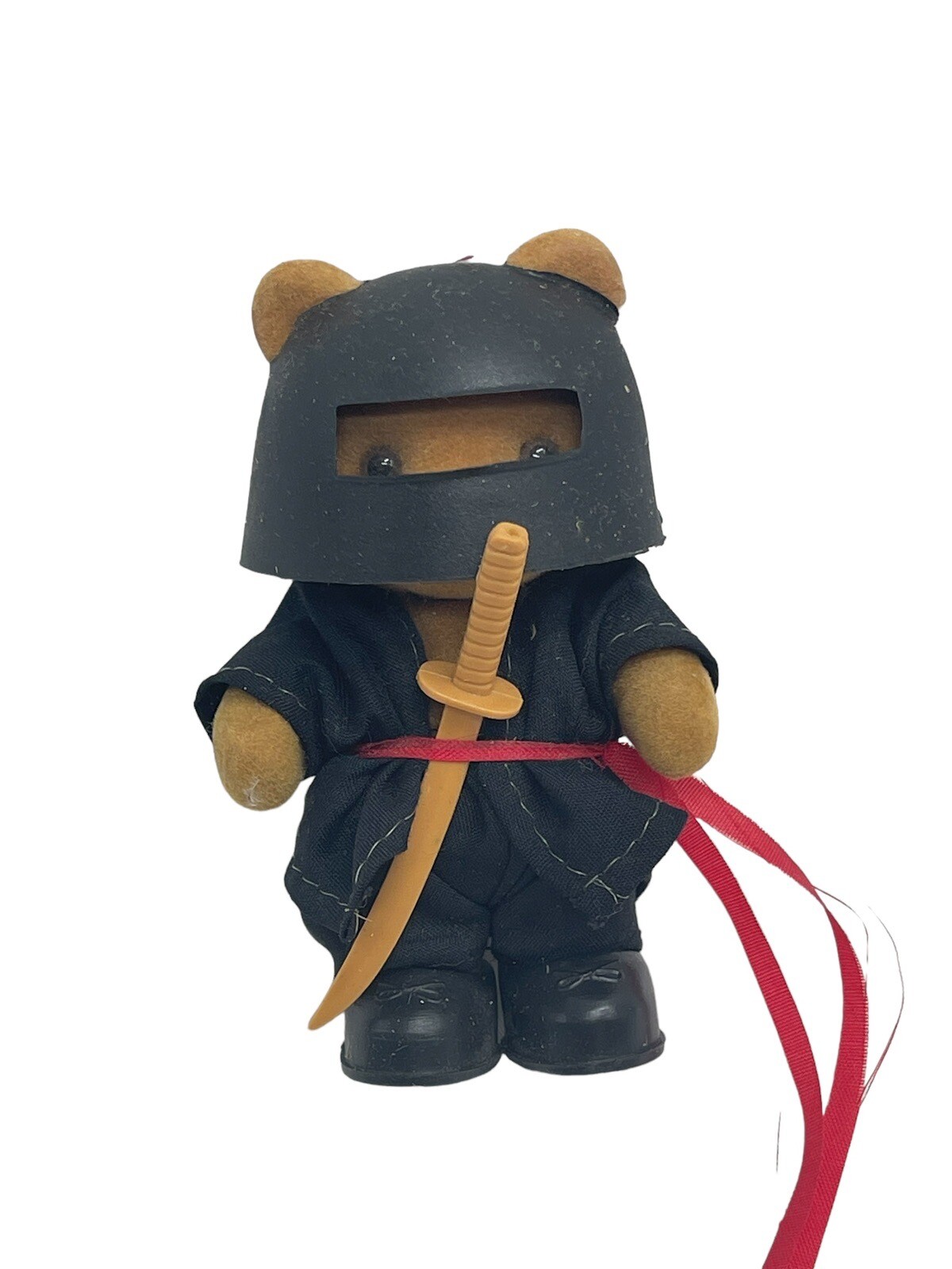 Vintage 1980s Bear It In Mind Showcase Series NINJA BEAR 3”