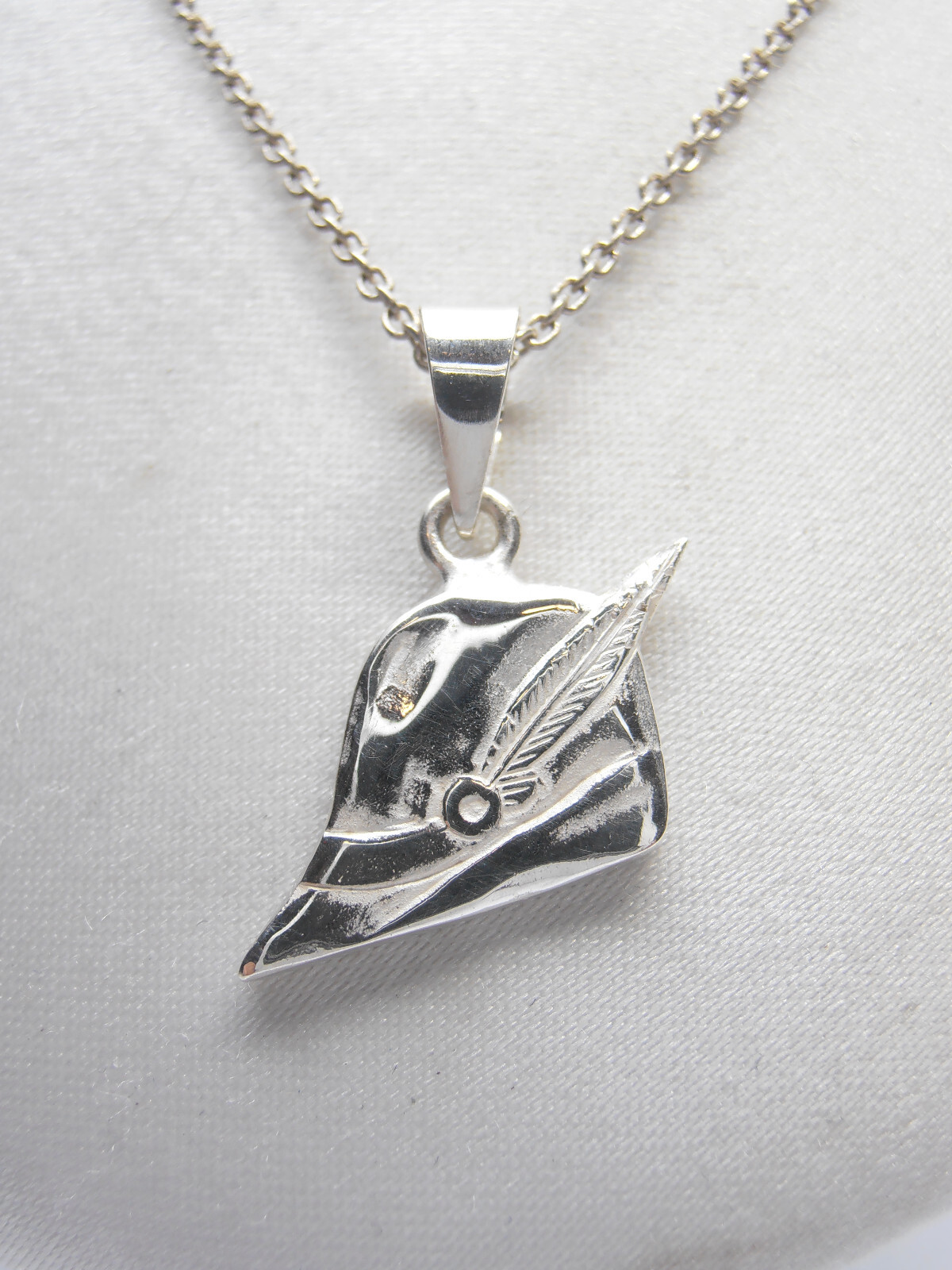 Alpini: Silver 925 Pendant And Chain - Pendant With Hat Penne Nere