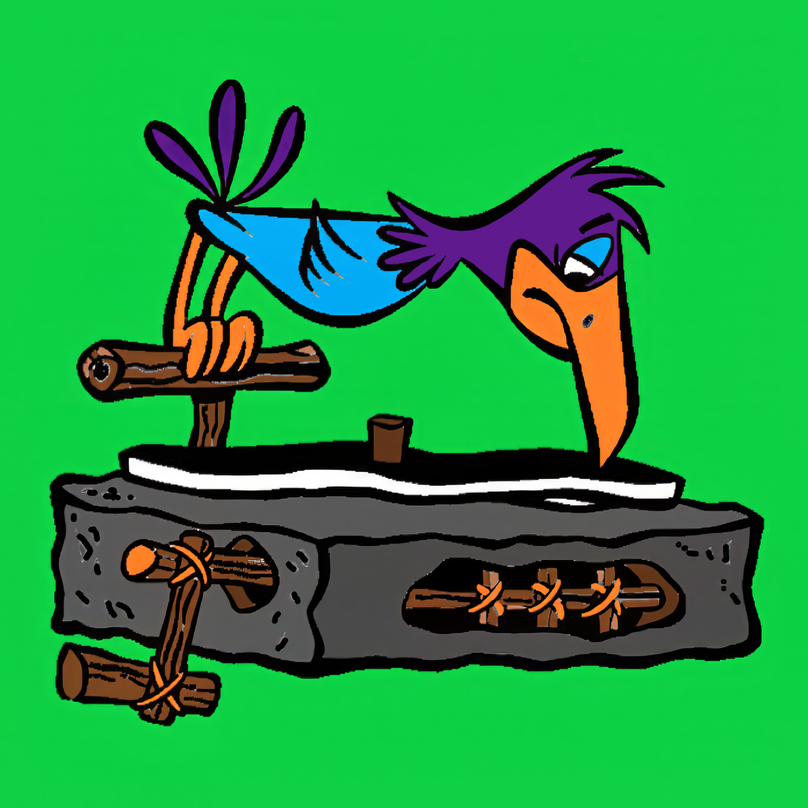 3” Gooney Bird Sticker