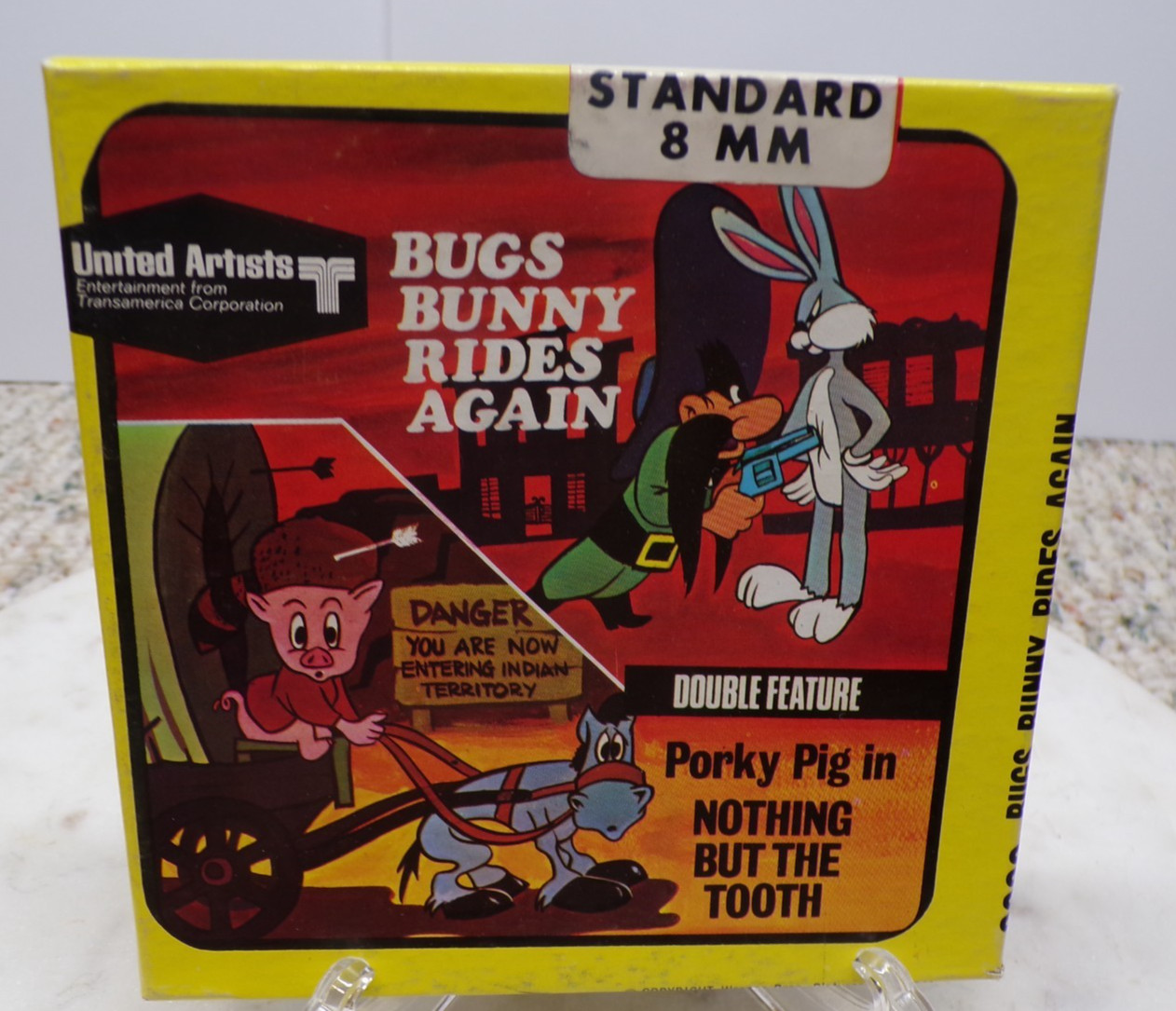 1967 Bugs Bunny Rides Again & Porky Pig #2239 B & W Super 8 MM Home Movie Film