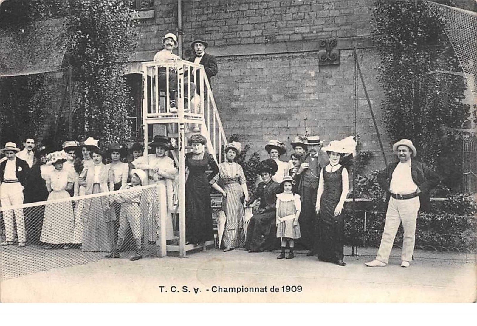 Sport No. 54386 Tennis TCSV Championship Of 1909