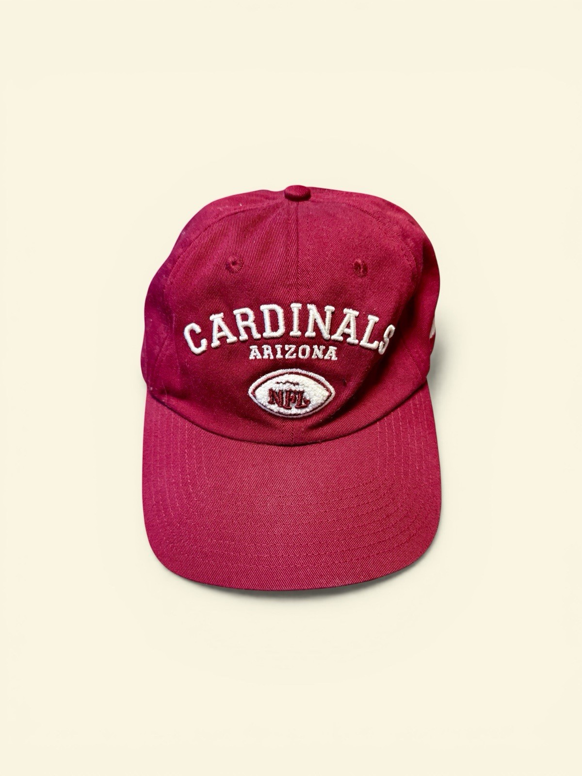 Vintage 90s Arizona Cardinals NFL Hat Puma Strapback Cap Red Team Apparel