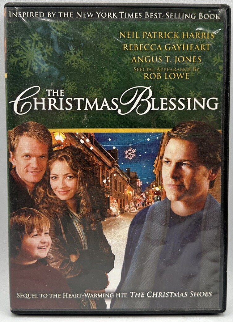 The Christmas Blessing DVD Neil Patrick Harris Rebecca Gayheart Free Shipping