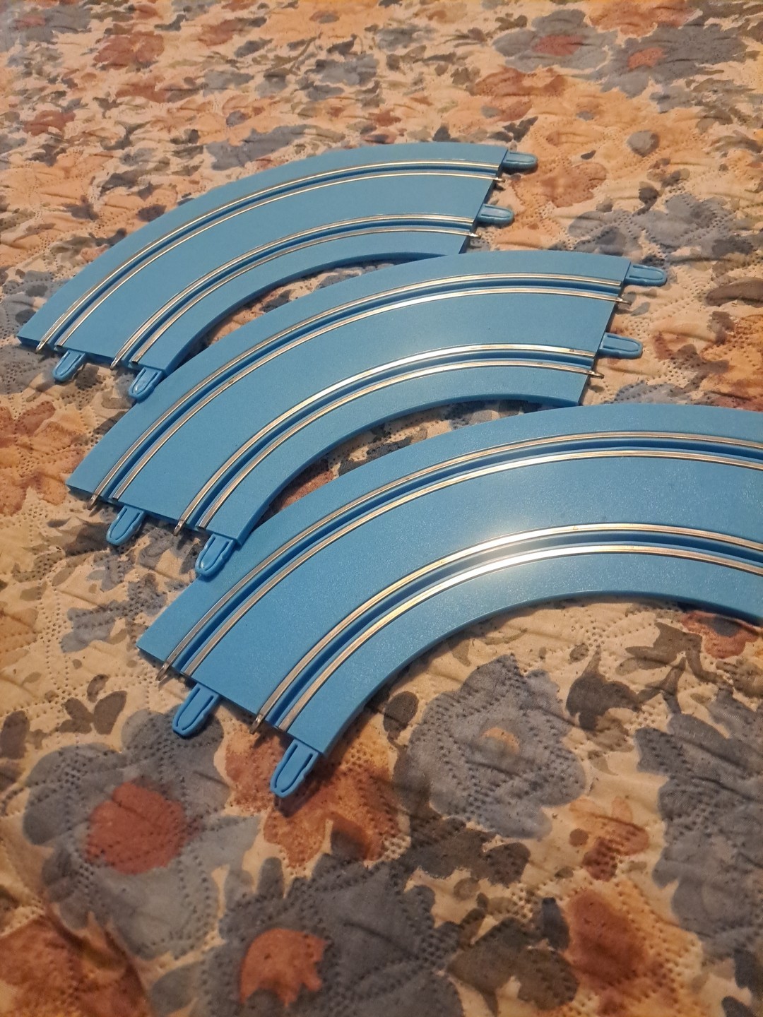 Carrera 1st Mario Kart Racing Track Replacement Track Parts curved X 3 