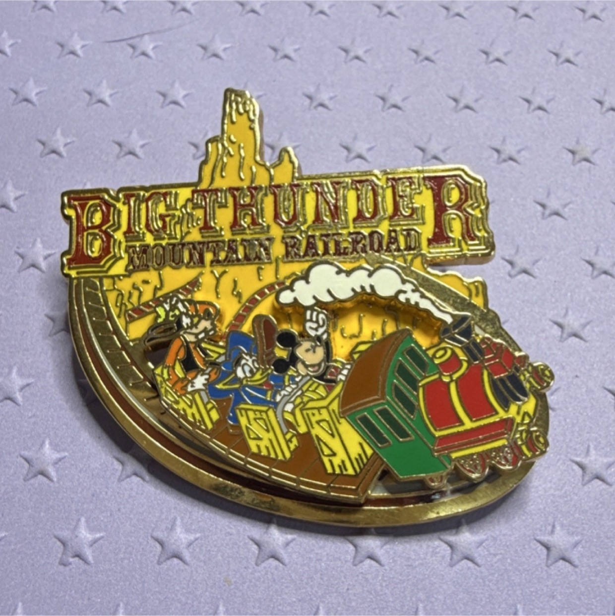 Disney Big Thunder Mountain Railroad Moving Pin 2008