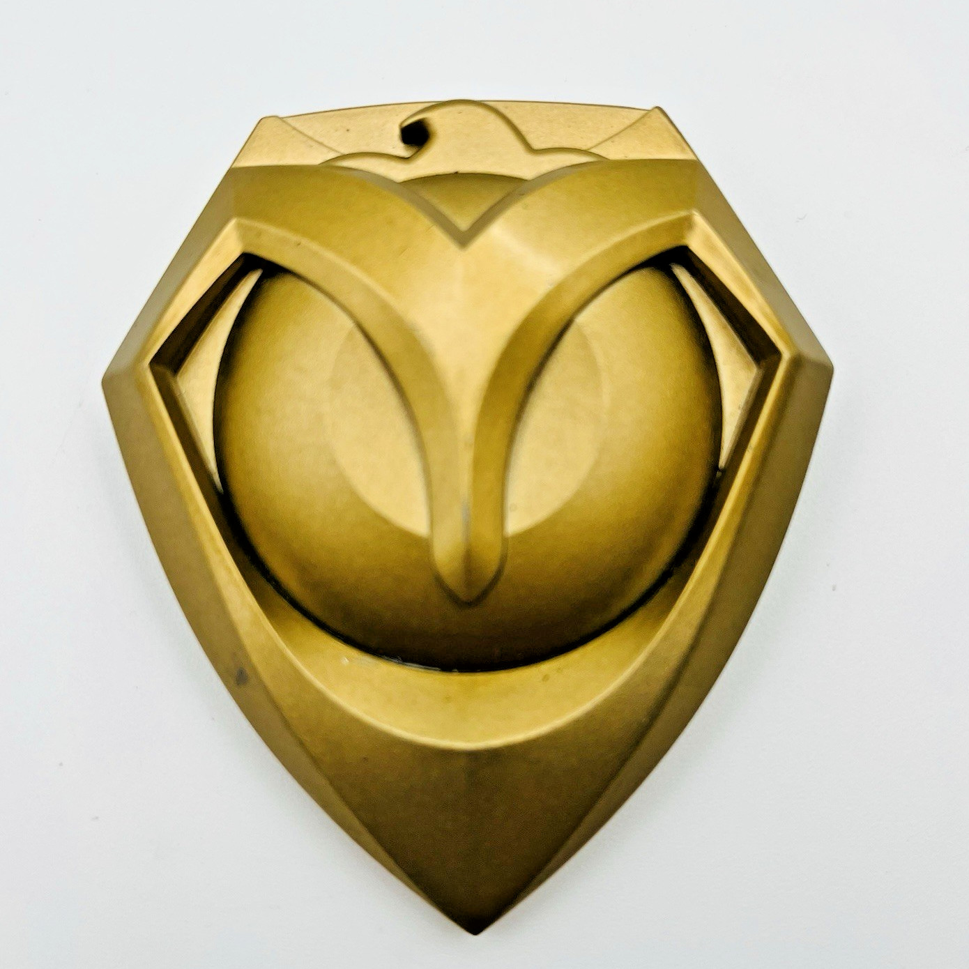 Overwatch McCree Die Cast Metal Gold Badge Rare Cosplay Costume Cole Cassidy FPS