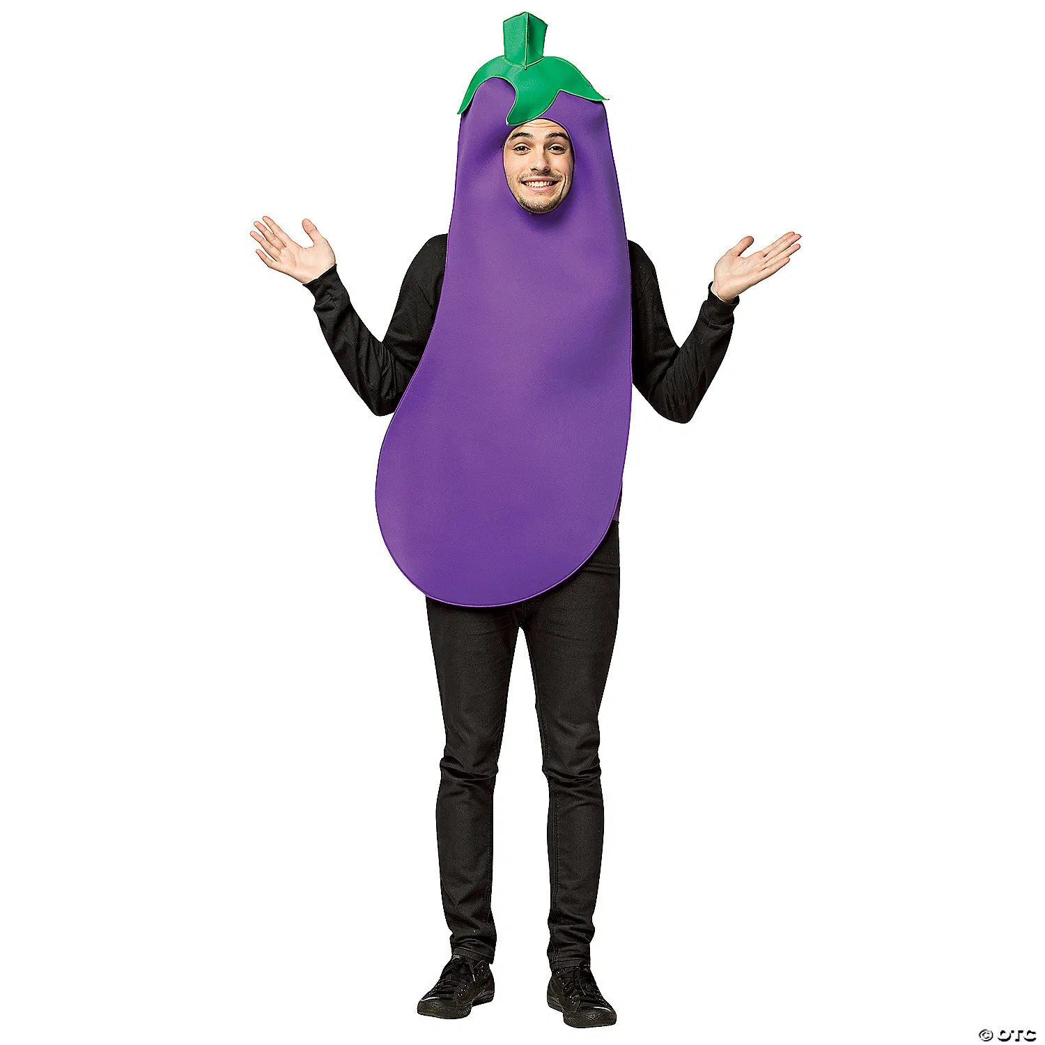 Adult eggplant costume