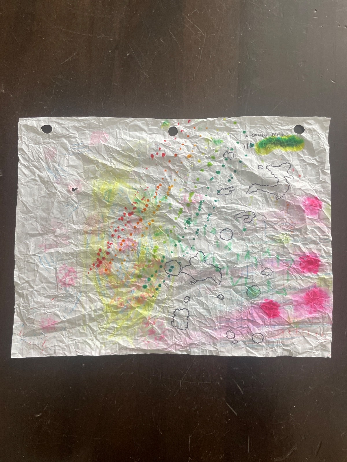 Custom color mix #PG-15 “A Colorful Blend” set 1/5 artwork custom piece