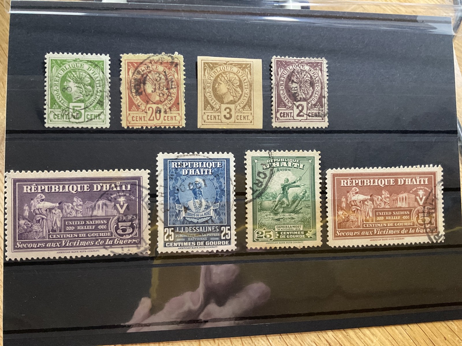 Haiti mounted mint or used stamps  B3068