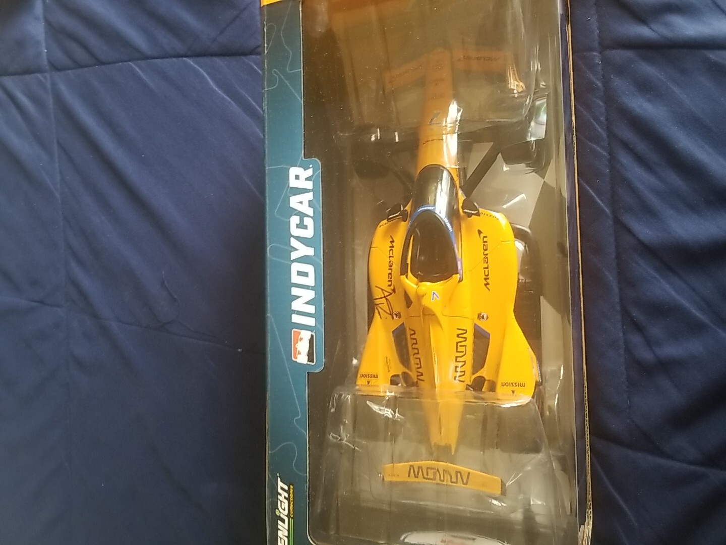 Alexander Rossi Ofically Signed Indycar Model.